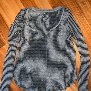 American Eagle Waffle Top